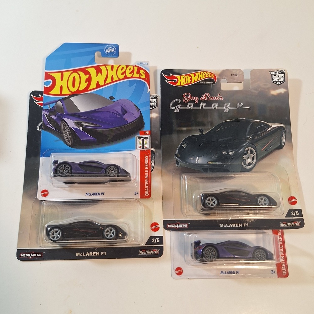 Hot Wheels McLaren Jay Leno Garage/ McLaren Kroger Exclusive
